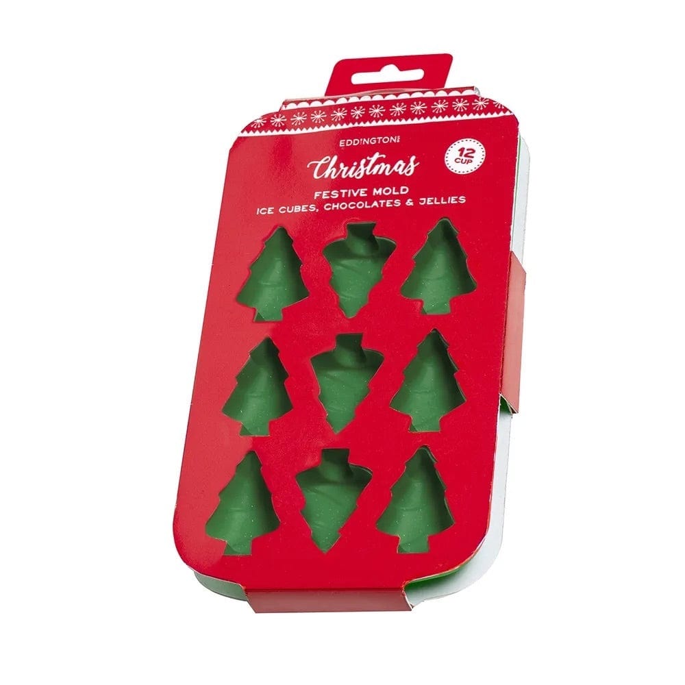 Christmas Tree Chocolate, Jelly & Ice Cube Silicone Mould &Keep