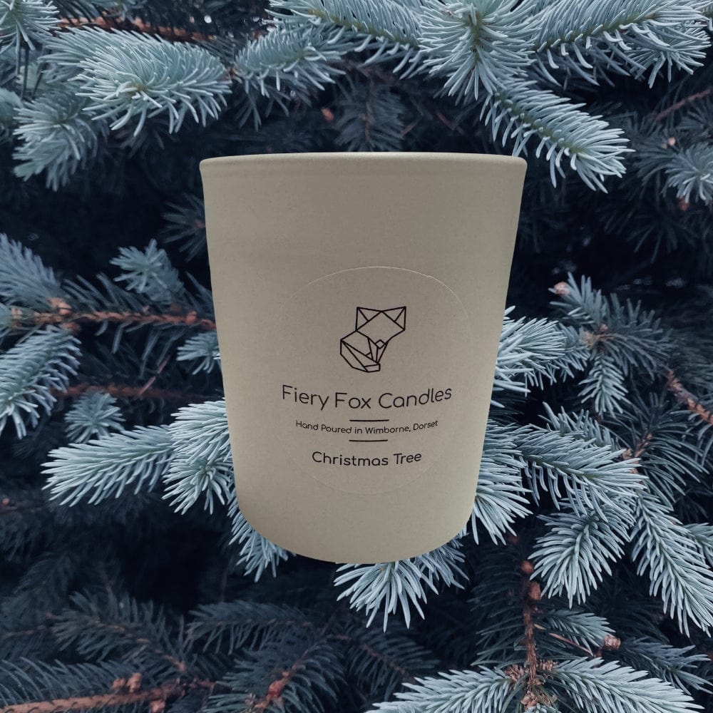 Christmas Tree Scented Soy Wax Candles Fiery Fox Candles &Keep