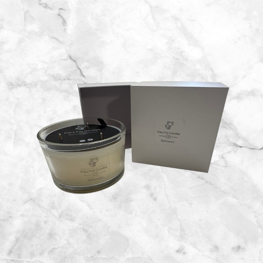 Three Wick Deluxe Soy Wax Candle Fiery Fox &Keep