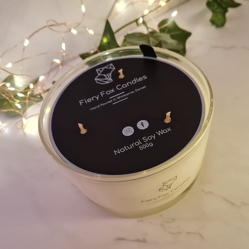 Three Wick Deluxe Soy Wax Candle Fiery Fox &Keep