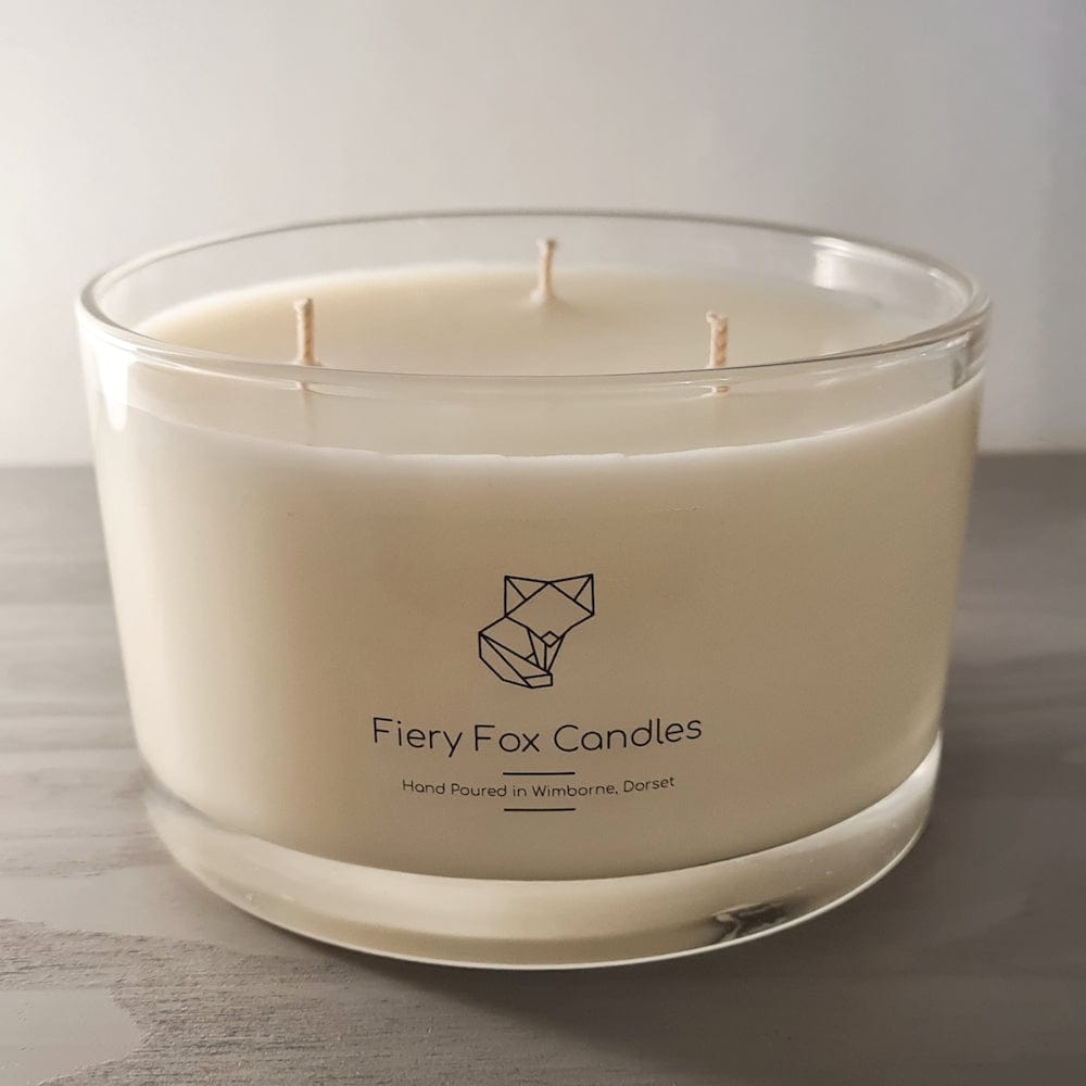 Three Wick Deluxe Soy Wax Candle Fiery Fox &Keep