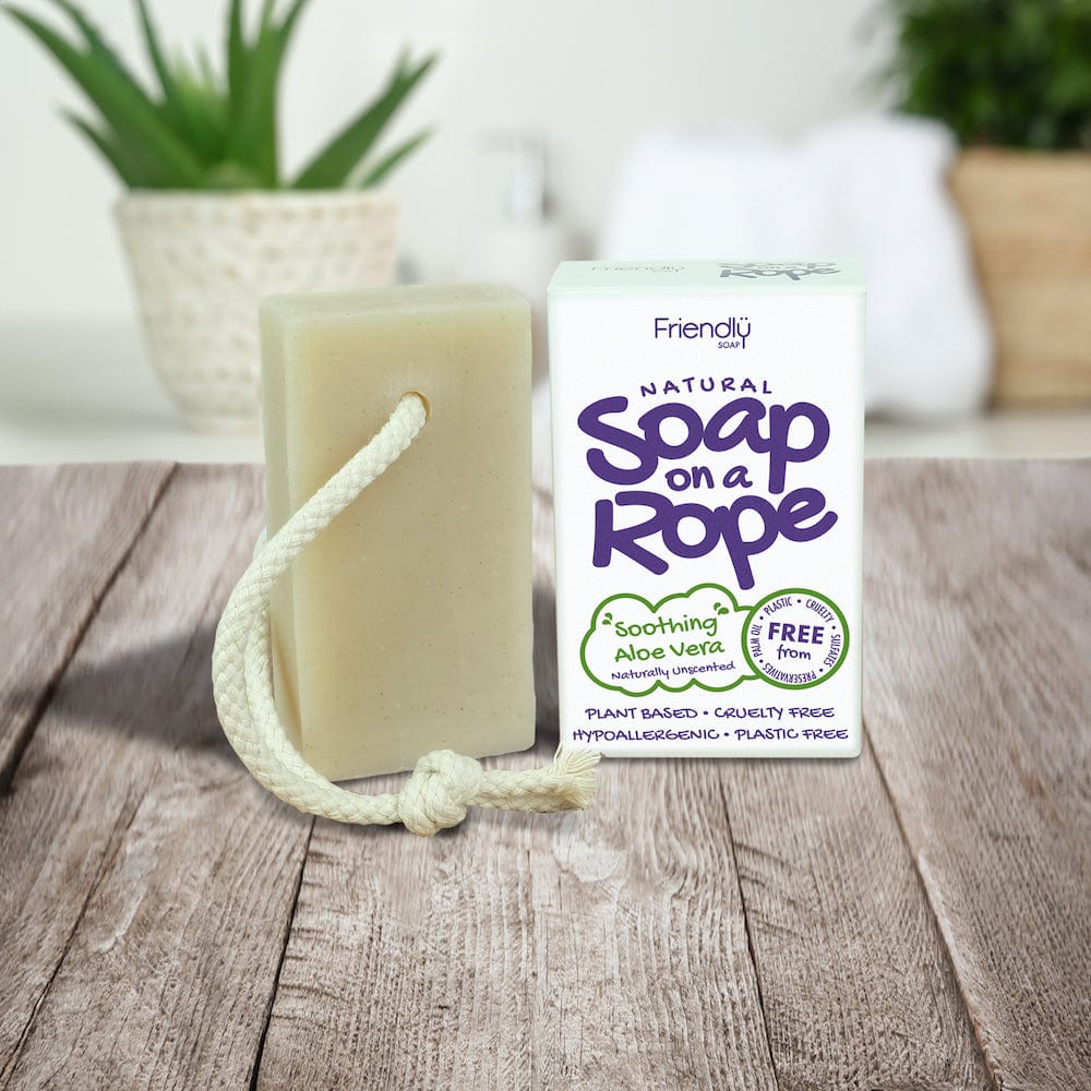 Friendly Soap on a Rope - Soothing Aloe Vera &Keep