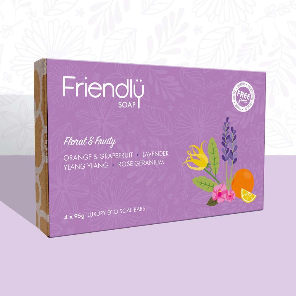 Friendly Soap Selection Box - Floral & Fruity &Keep