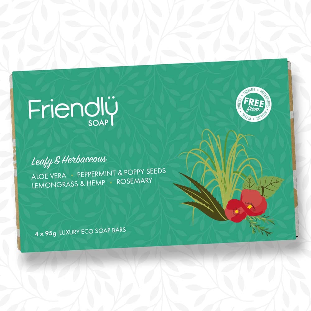 Friendly Soap Selection Box - Leafy & Herbaceous &Keep