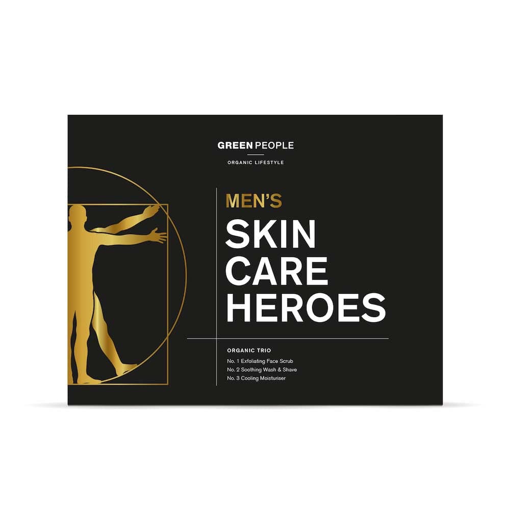 Men's Skin Care Heroes Gift Set by Green People &Keep