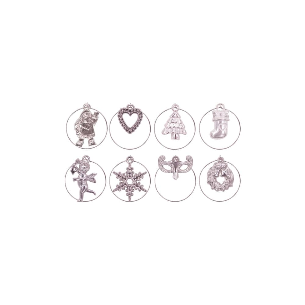 Red Diamond Mini Christmas Crackers Box of 6 &Keep