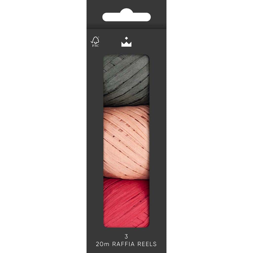 Raffia Ribbon Set 3 x 20m &Keep