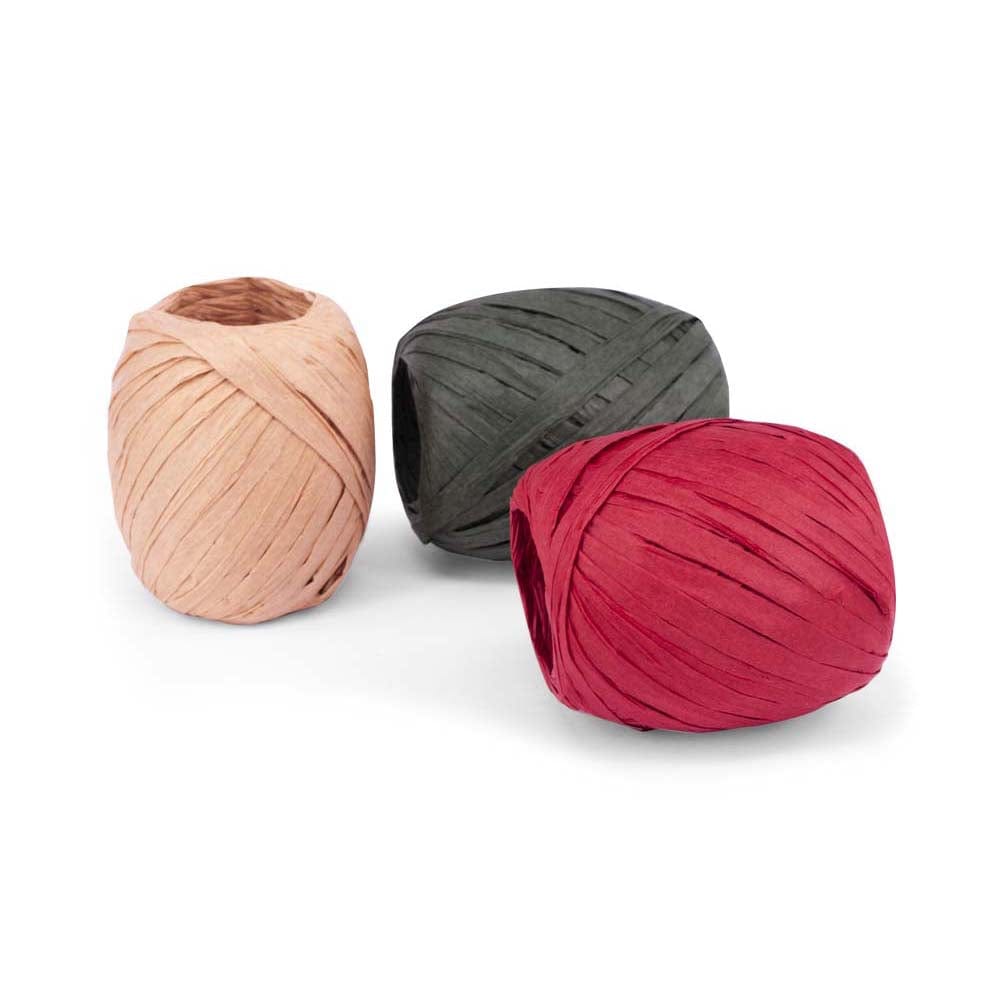 Raffia Ribbon Set 3 x 20m &Keep