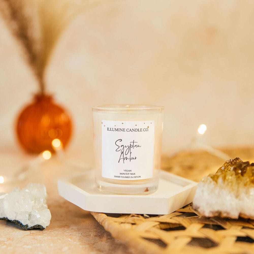 Egyptian Amber Soy Wax Candle Illumine Candle Co. &Keep