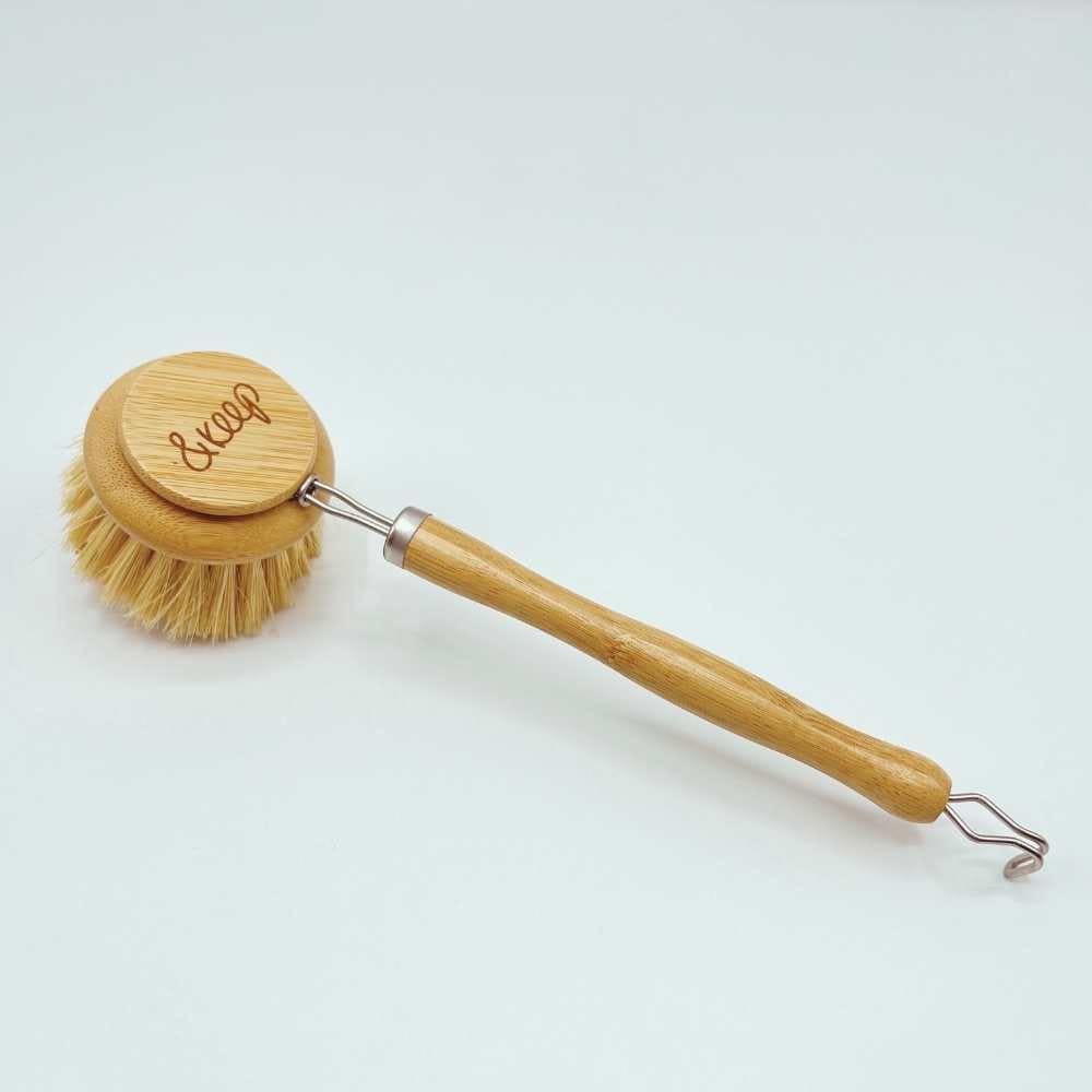 &Keep Bamboo Dishbrush with Replaceable Head