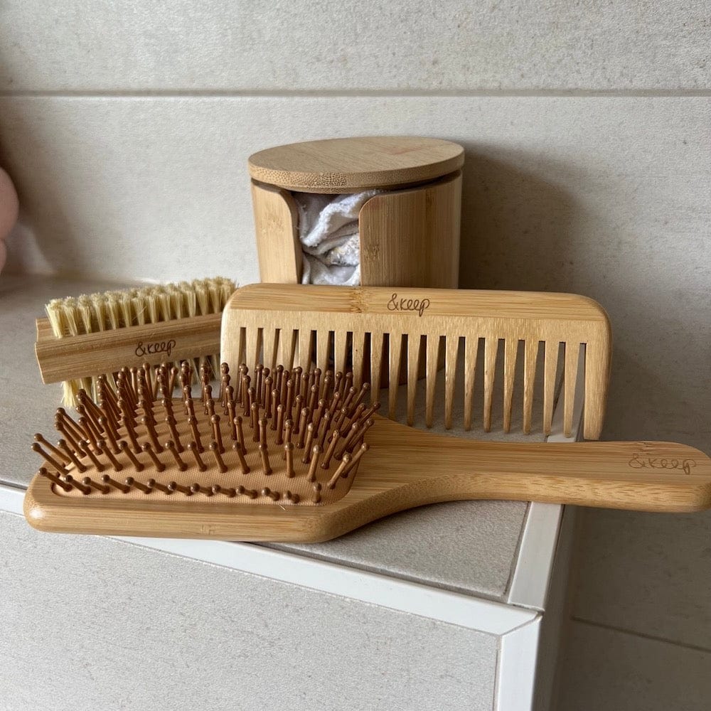 &Keep Bamboo Hair Brush
