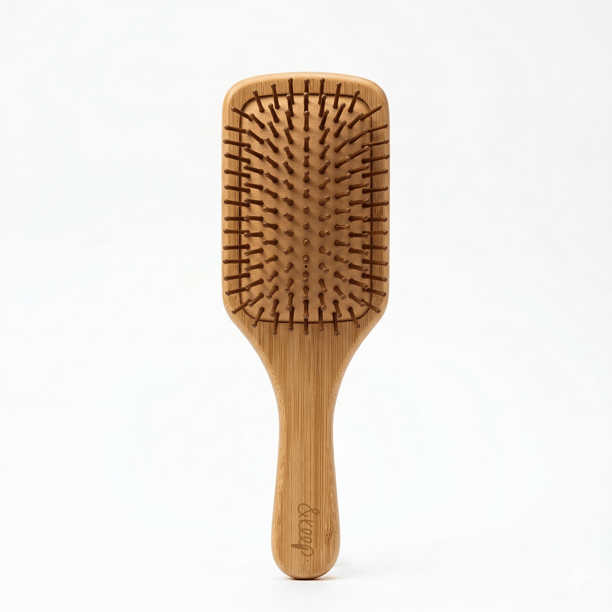 &Keep Bamboo Paddle Hair Brush