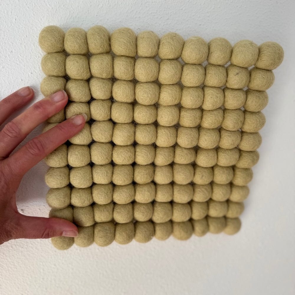 Fairtrade Wool Felt Hand Made Trivet &Keep