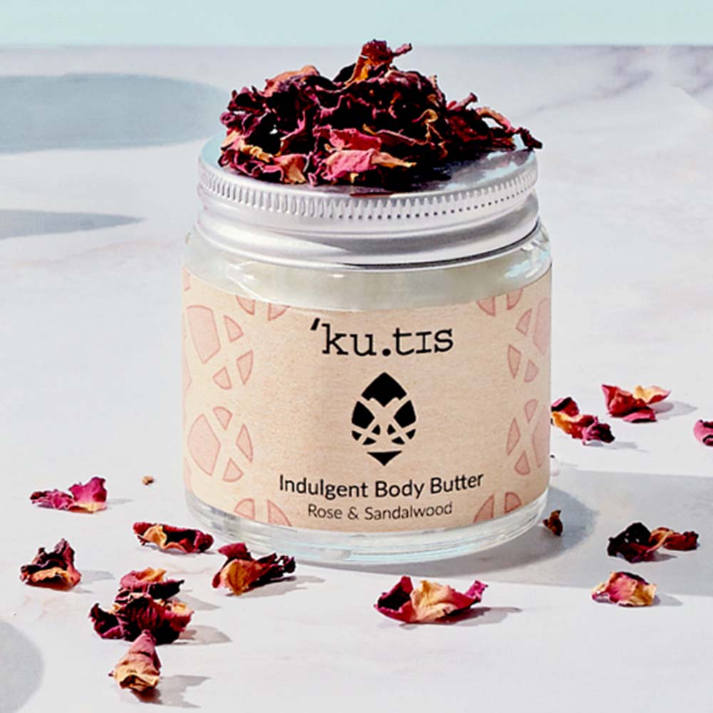 Indulgent Rose & Sandalwood Body Butter by Kutis Skincare &Keep