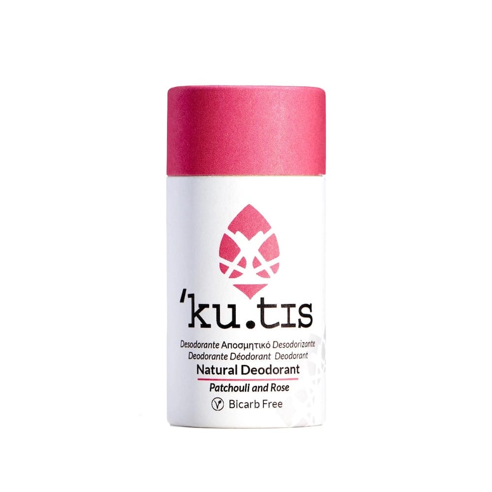 Patchouli & Rose Bicarb Free Natural Deodorant by Kutis Skincare &Keep