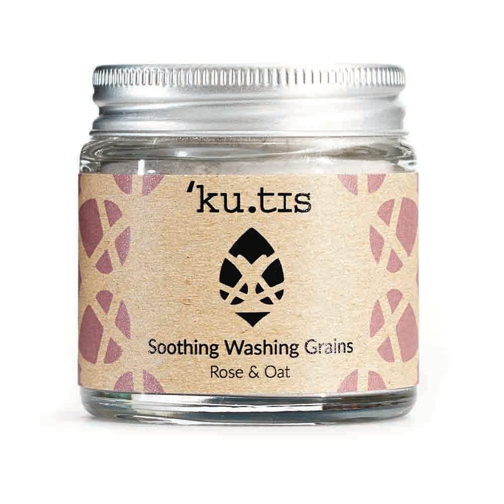 Rose & Oat Soothing Washing Grains by Kutis Skincare &Keep