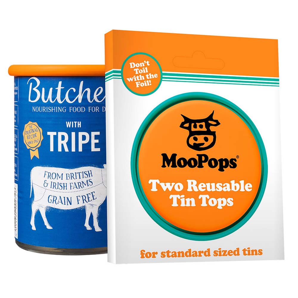 Reusable Tin Tops by MOOPOPS - Orange & Turquoise &Keep