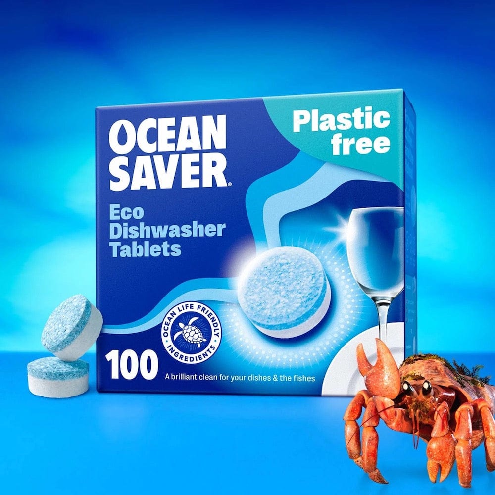 OceanSaver All-In-One Dishwasher Tablets (100) &Keep