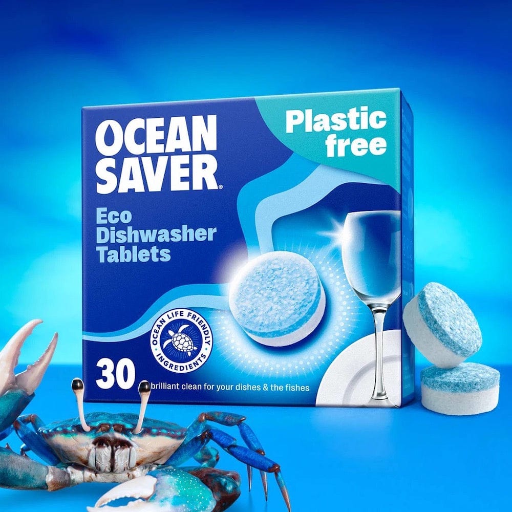 OceanSaver All-In-One Dishwasher Tablets (30) &Keep