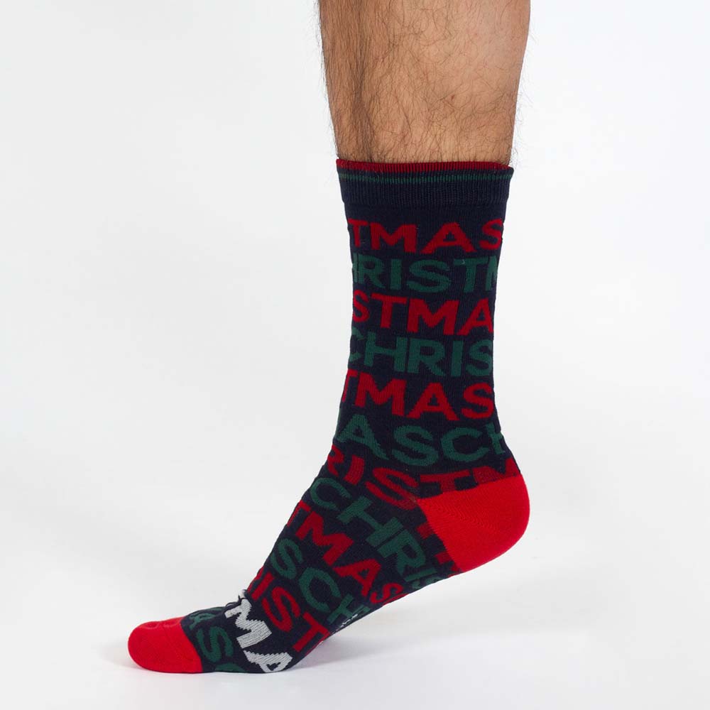 Christmas Message Men's Bamboo Socks by Thought &Keep