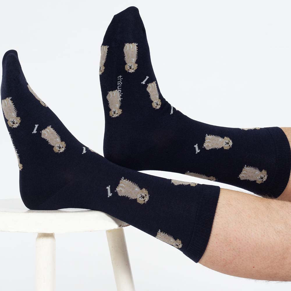 Golden Retriever Men's Bamboo Socks by Thought &Keep