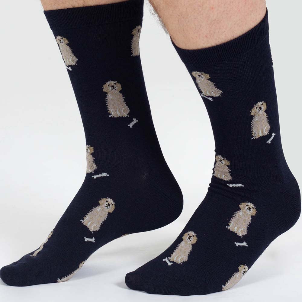 Golden Retriever Men's Bamboo Socks by Thought &Keep