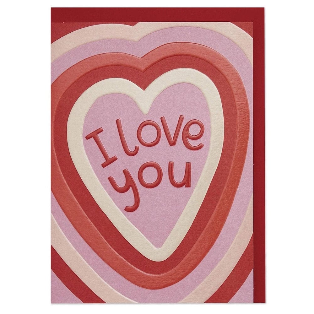 I Love You Valentines Card &Keep