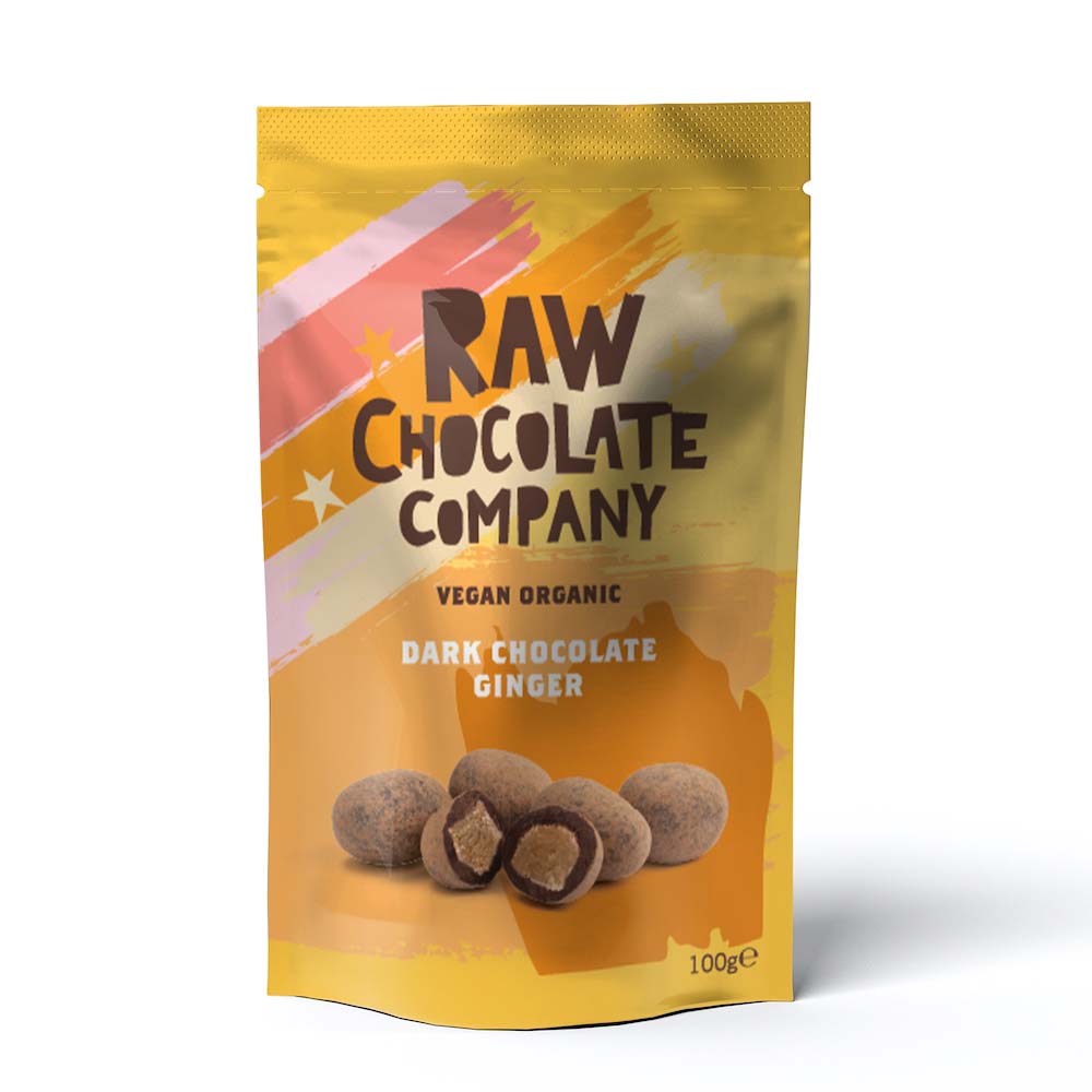 Dark Chocolate Ginger by Raw Chocolate Company &Keep