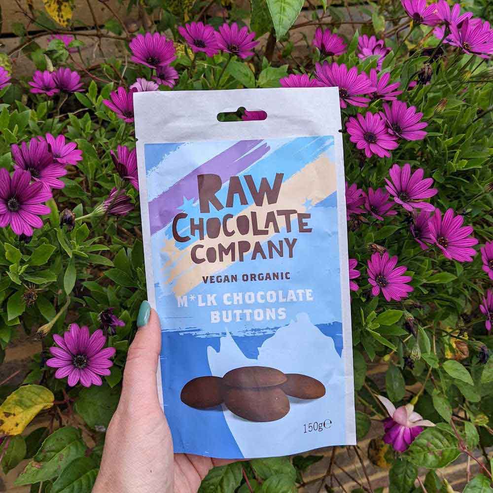 M*lk Chocolate Buttons by Raw Chocolate Company &Keep