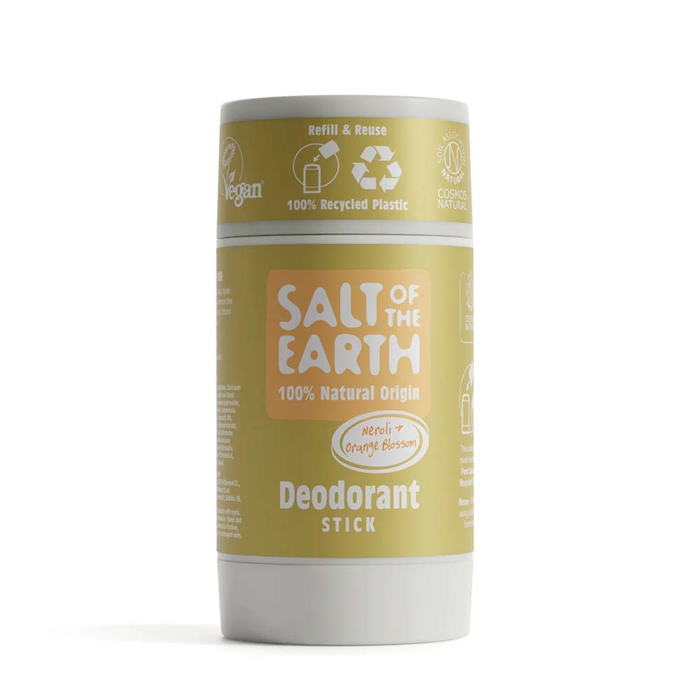 Salt of The Earth Natural Deodorant Stick (Refillable) - Neroli & Orange &Keep