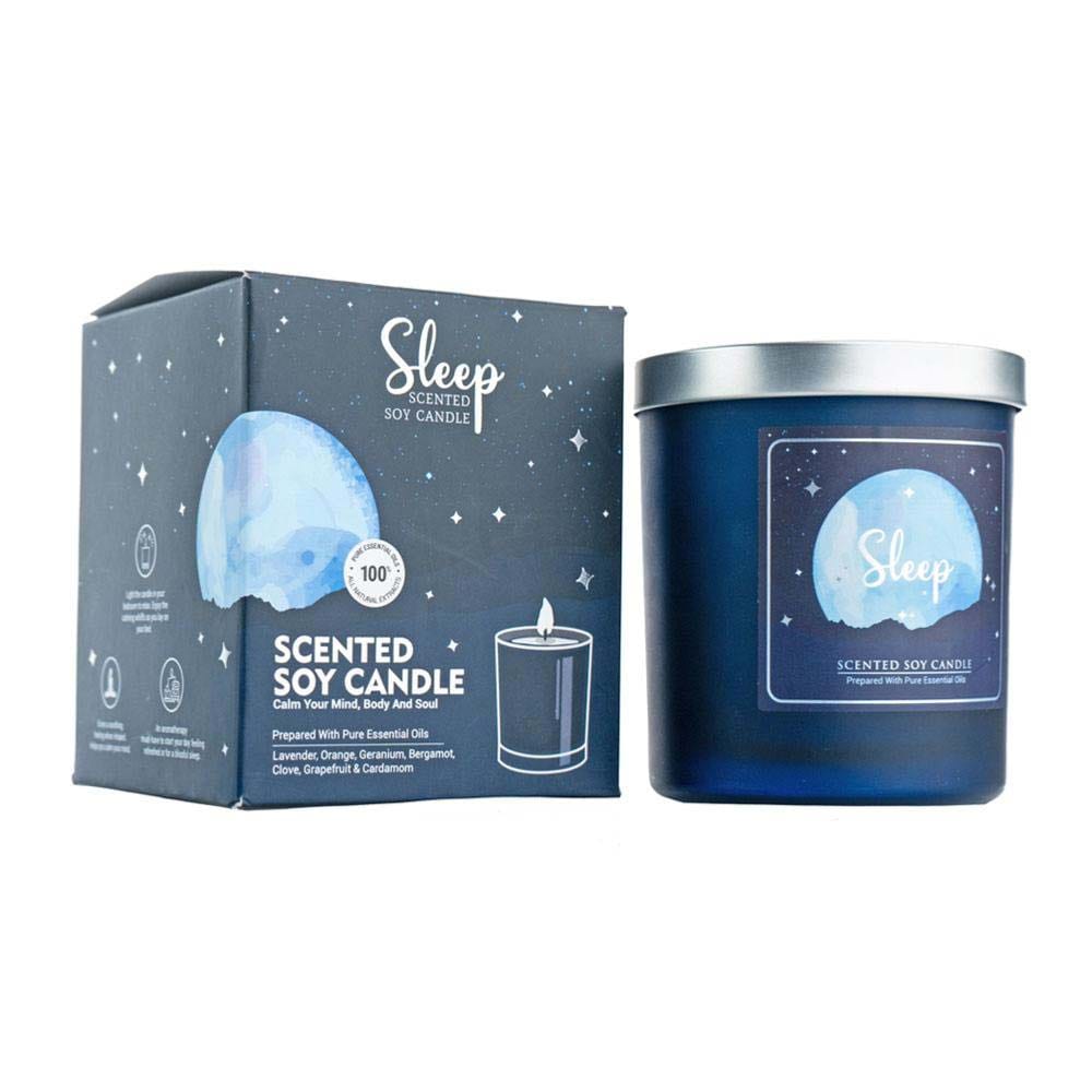 Sleep Soy Candle with Pure Essential Oils &Keep