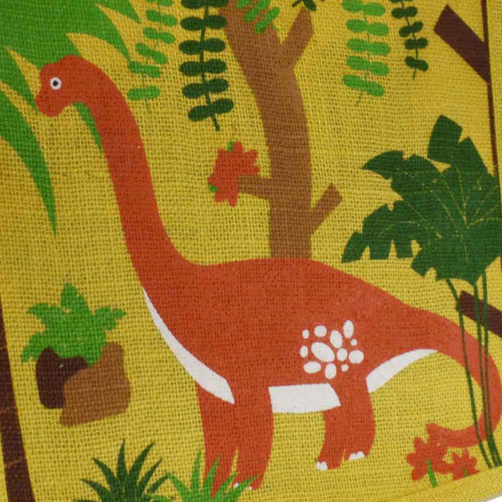 Medium Jute Shopping Bag by Shared Earth - Brontosaurus &Keep