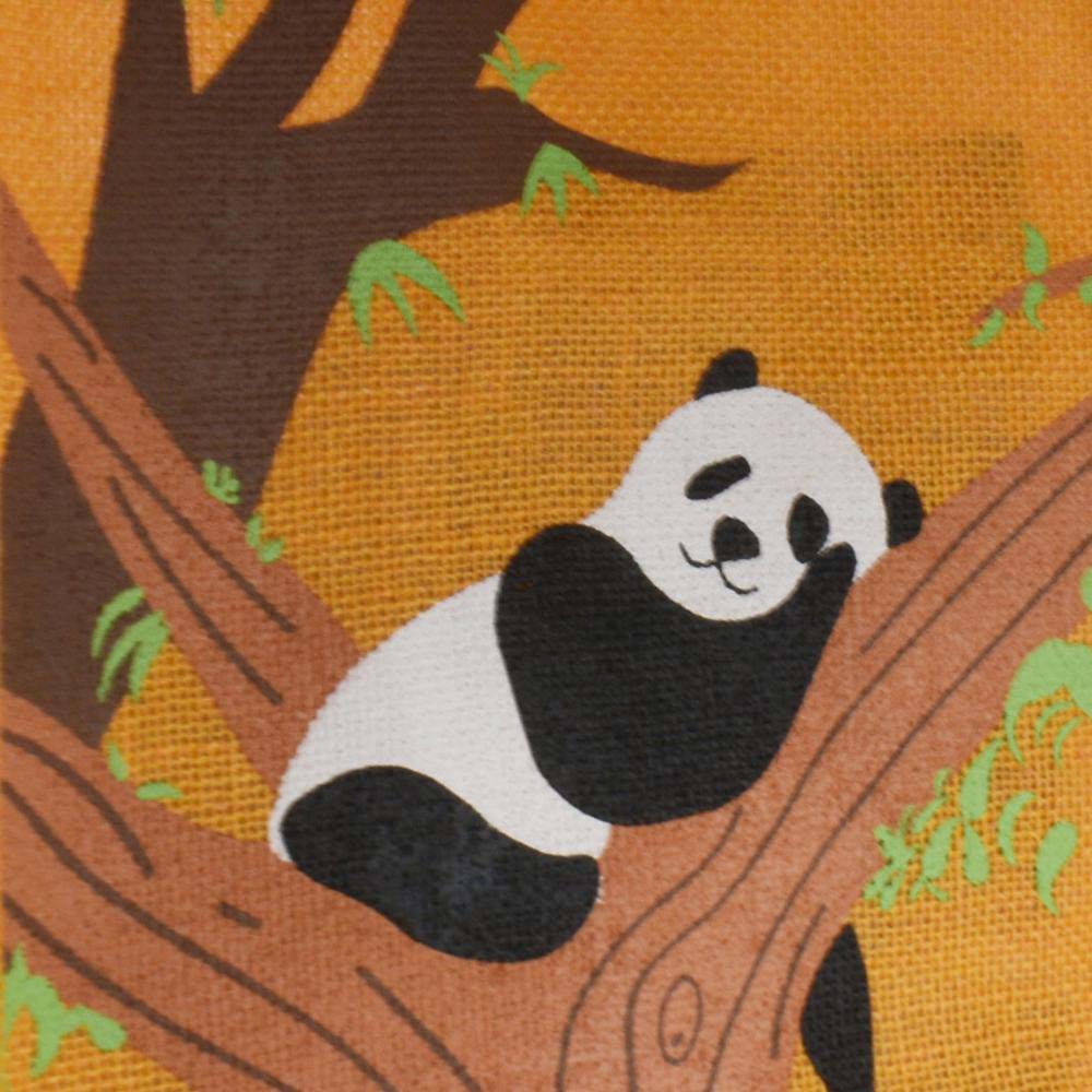 Medium Jute Shopping Bag by Shared Earth - Giant Panda &Keep