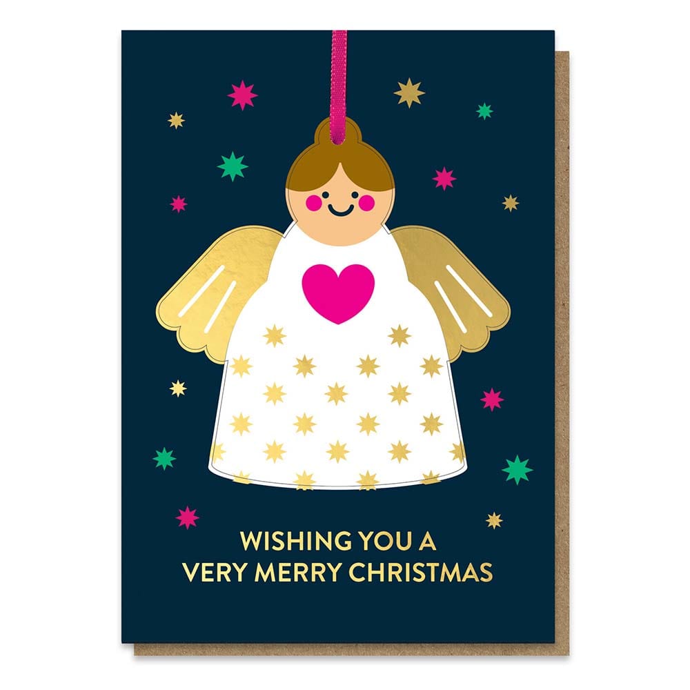 Little Angel Pop-Out Decoration Christmas Card &Keep