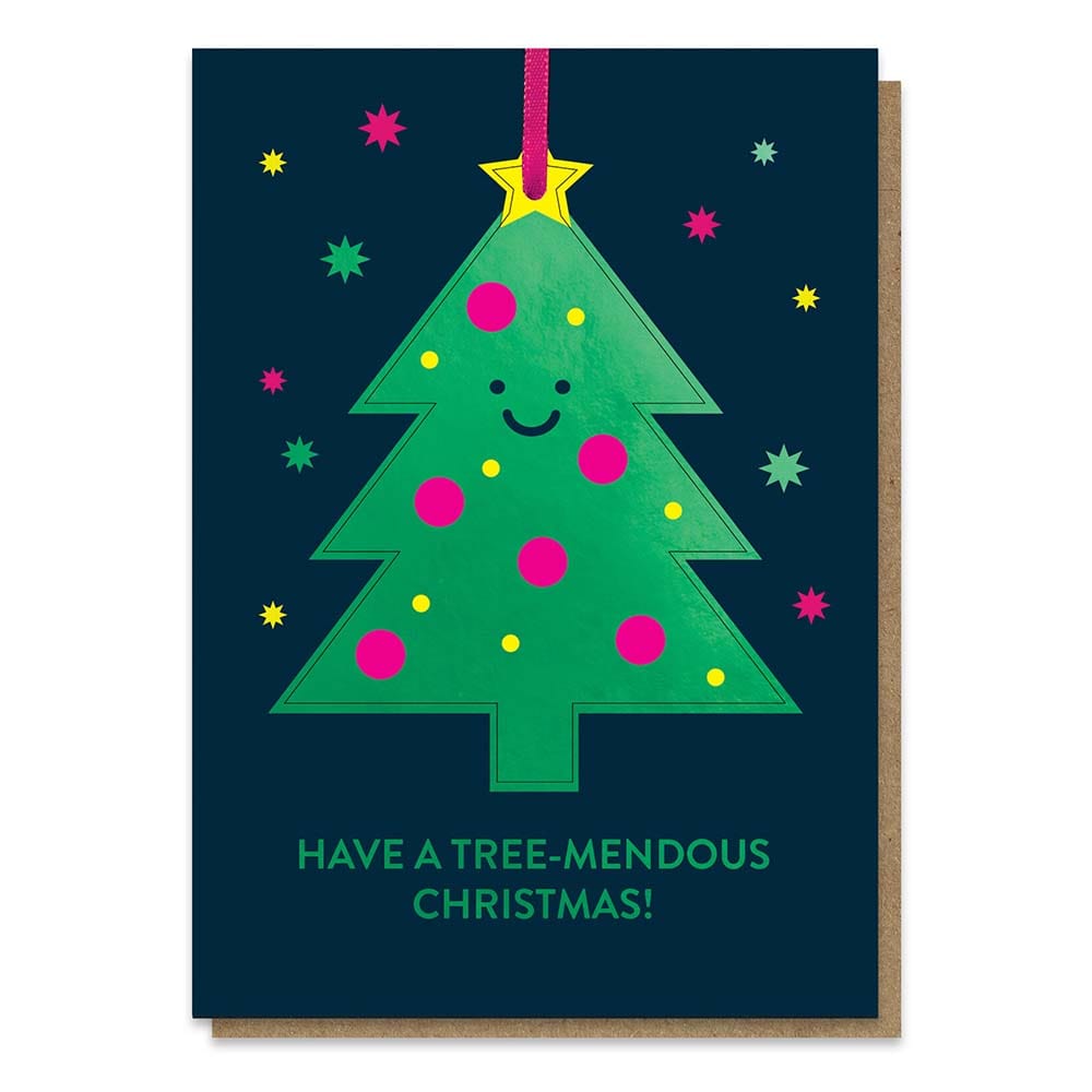 Tree-Mendous Pop-Out Decoration Christmas Card &Keep