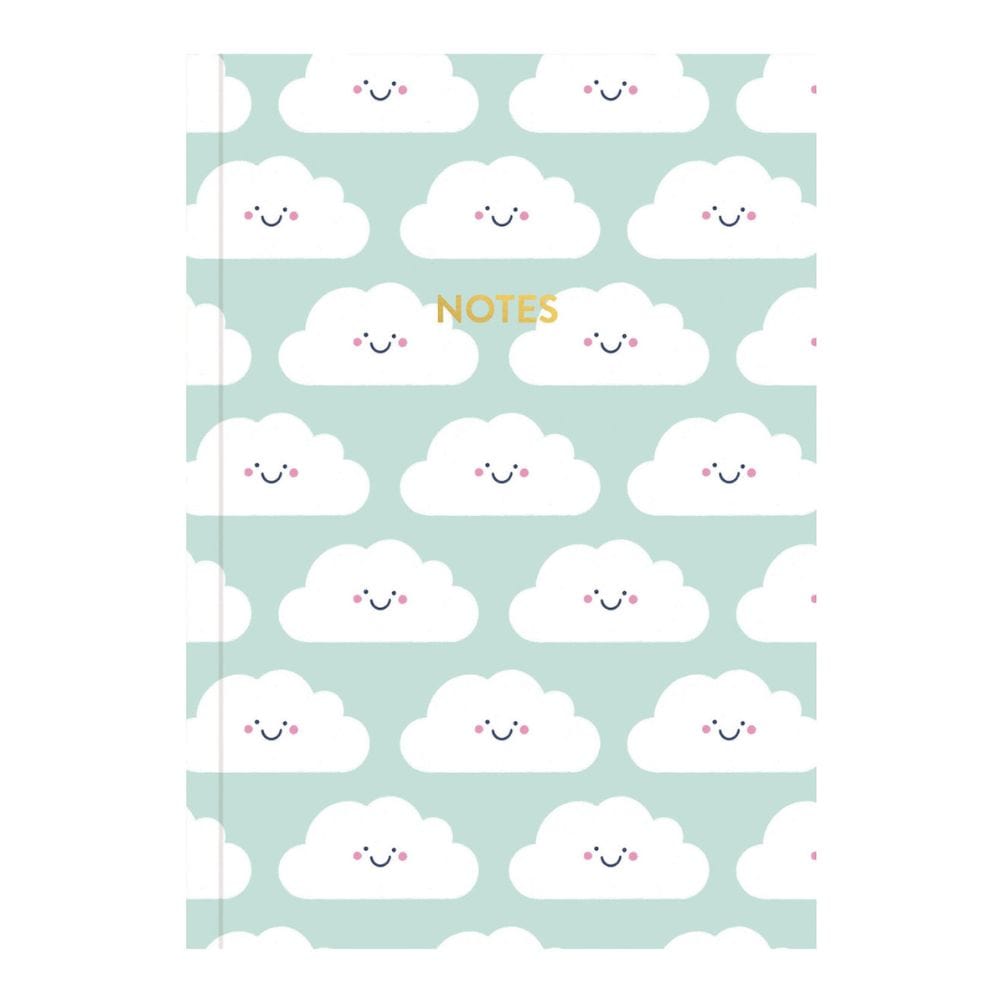 Clouds A5 Lined Notebook Stormy Knight &Keep