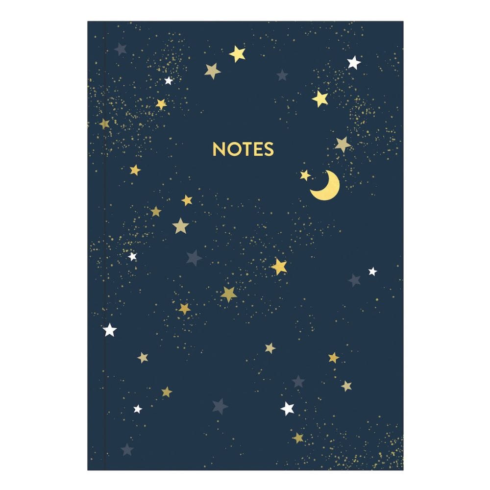 Starry Night A5 Lined Notebook Stormy Knight &Keep