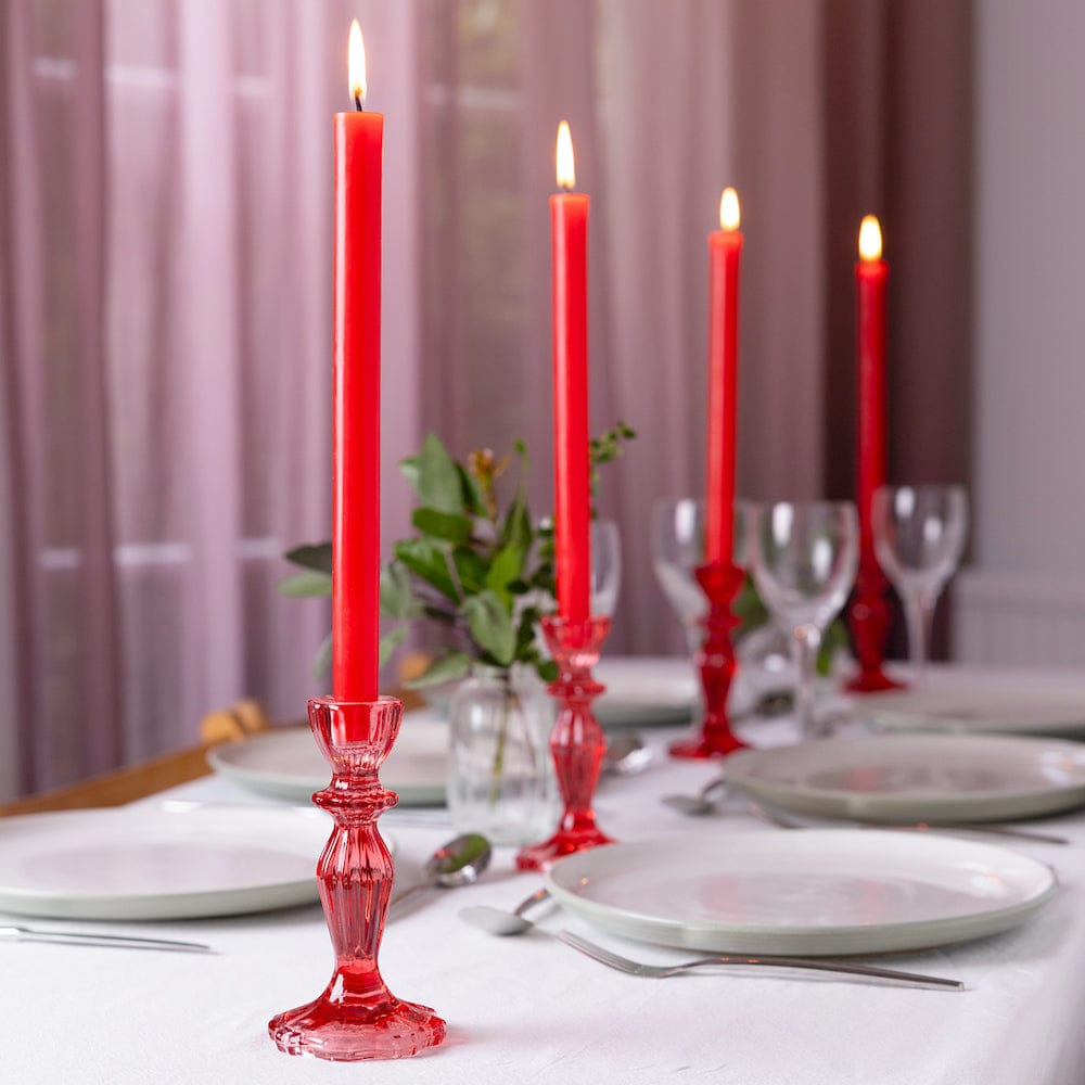 Red Dinner Candle Talking Tables &Keep