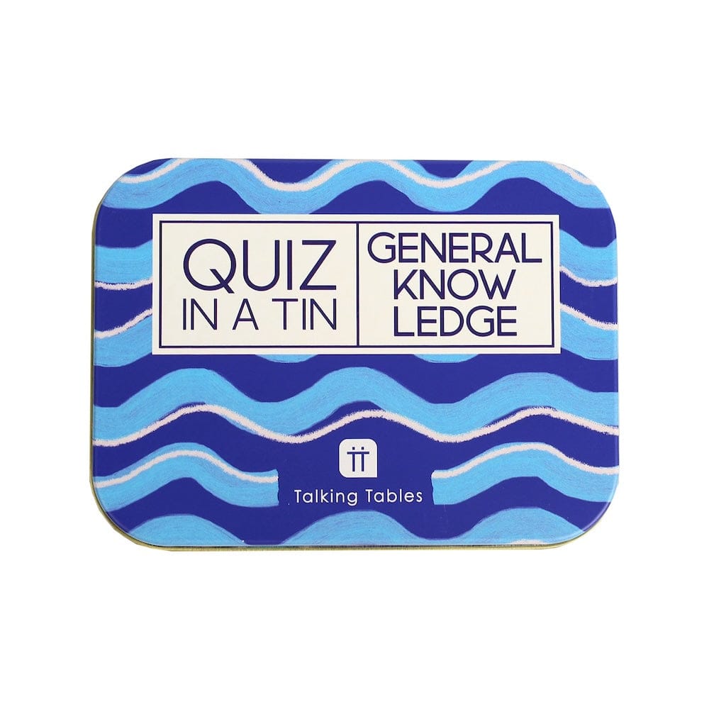 Talking Tables Quiz in a Tin - General Knowledge - &Keep