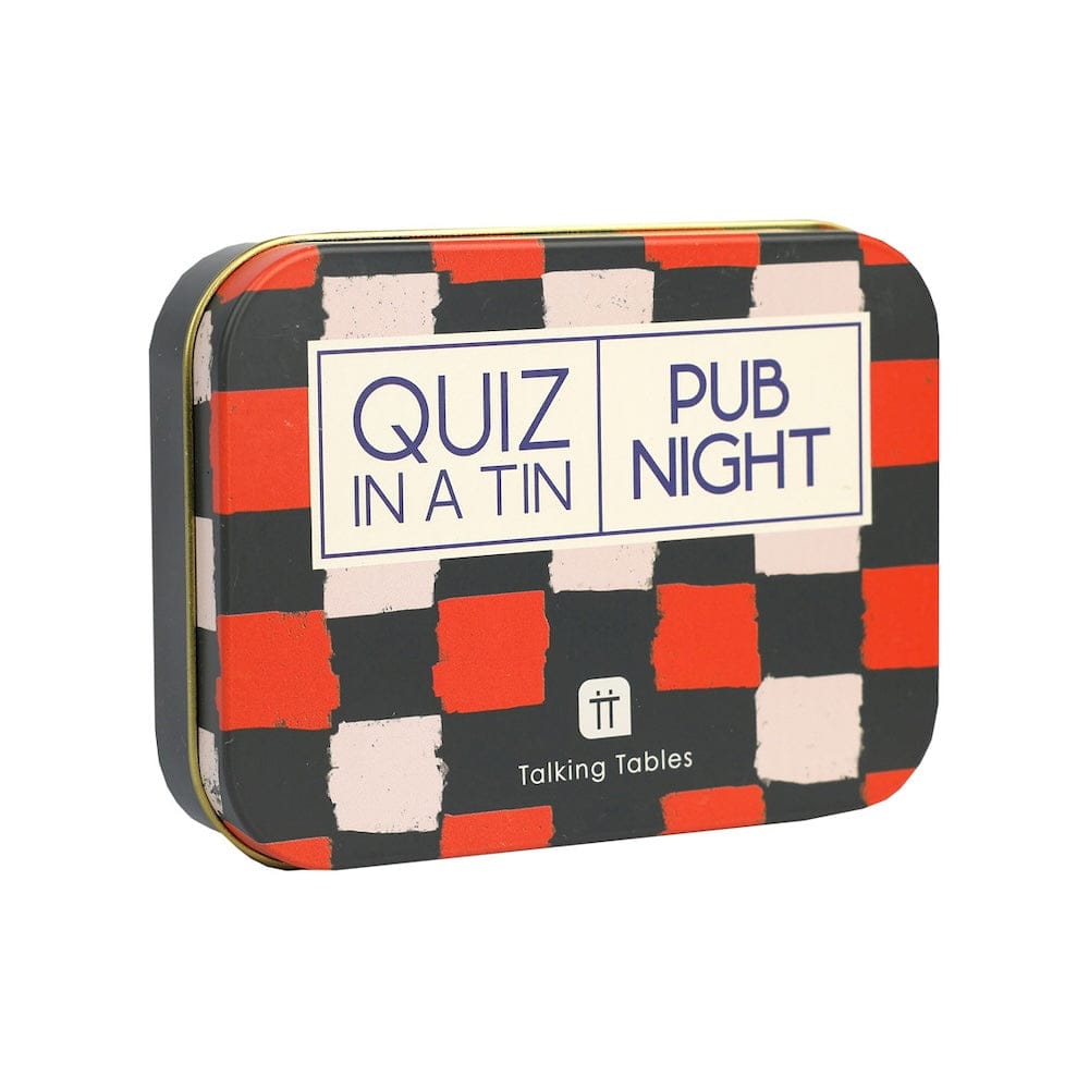 Talking Tables Quiz in a Tin - Pub Night - &Keep