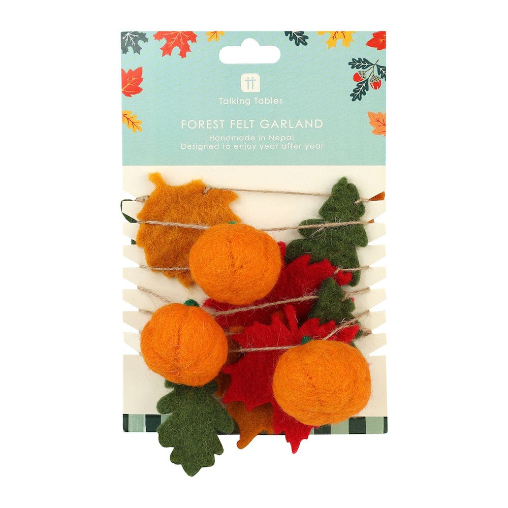 Talking Tables Autumn Felt Garland &Keep