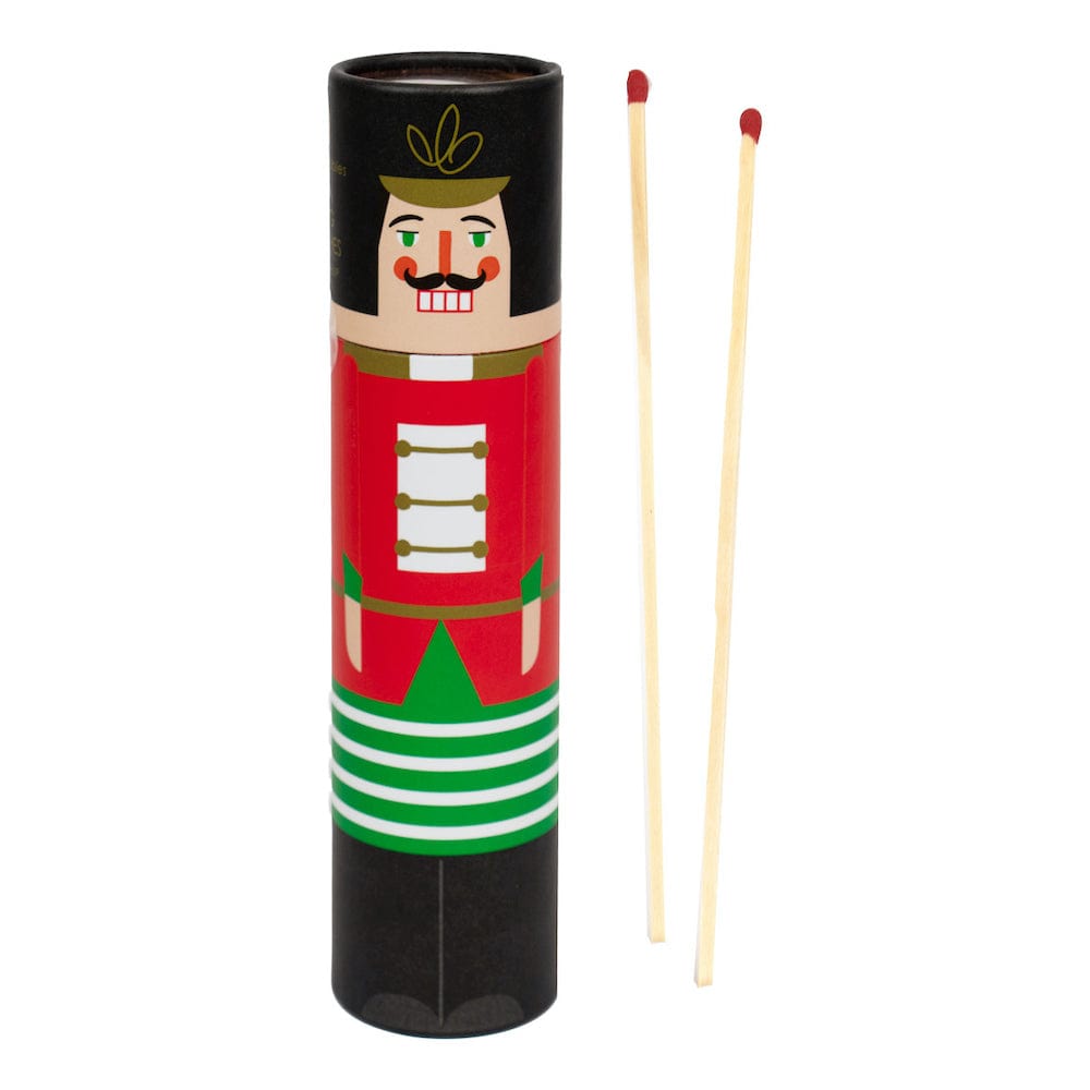 Nutcracker Tube of Extra Long Matches Talking Tables &Keep