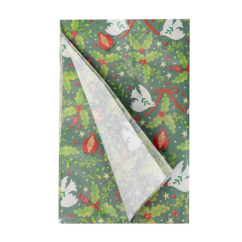 Folklore Christmas Tissue Paper Talking Tables &Keep