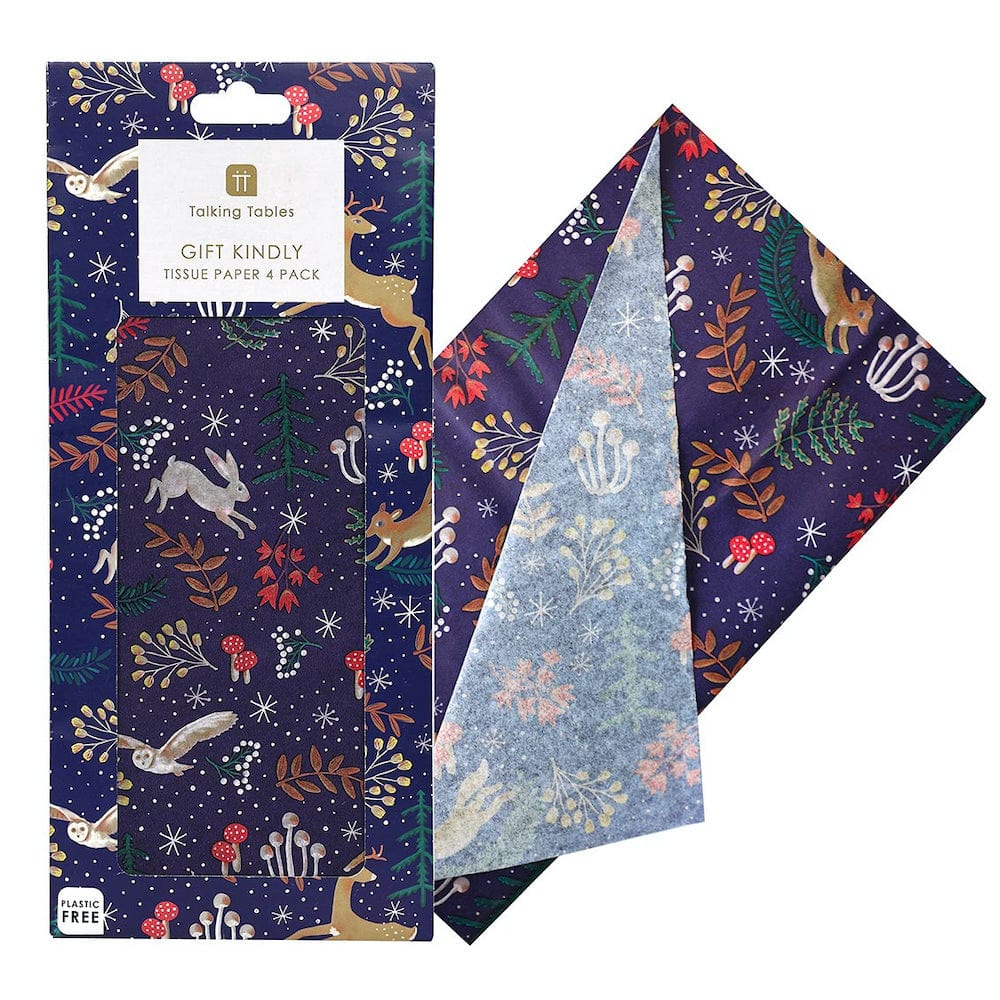 Twilight Christmas Tissue Paper Talking Tables &Keep