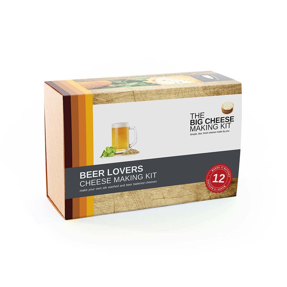 The Beer Lover's Cheese Making Kit &Keep