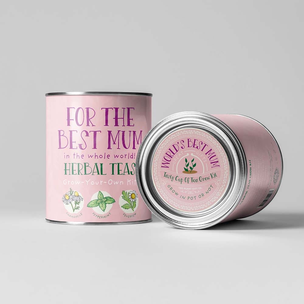 Best Mum Herbal Teas Growing Kit by The Plant Gift Co. &Keep