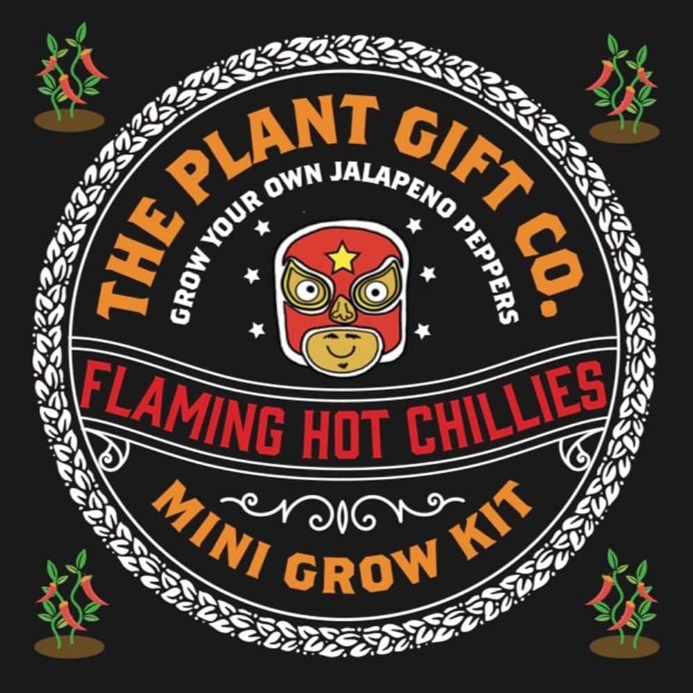 Flaming Hot Chillies Mini Grow Kit by The Plant Gift Co. &Keep