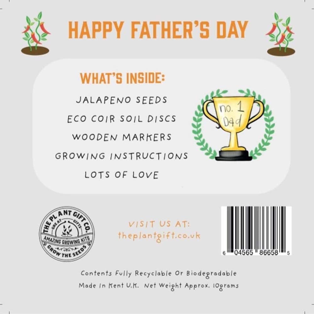 Happy Father's Day Mini Grow Kit by The Plant Gift Co. &Keep