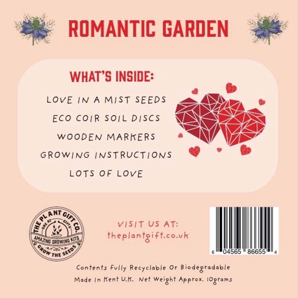 Romantic Garden Mini Grow Kit by The Plant Gift Co. &Keep