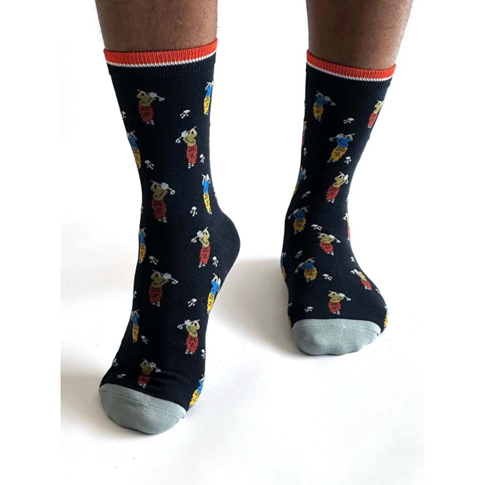 Golfer Men's Bamboo Socks by Thought &Keep